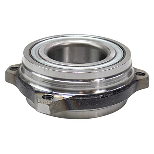 Image of TRQ Rear Left and Right Wheel Bearing and Hub Assembly Set 2 Piece Compatible with 08-14 Mercedes-Benz C300 12-15 C250 08-15 C350 08-14 C63 AMG 2014 E350 Coupe Convertible 15-18 E400 Convertible