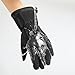 keynoyin Winter Warm All-Finger Heating Gloves, Outdoor Skiing gloves-Q811 Black-L
