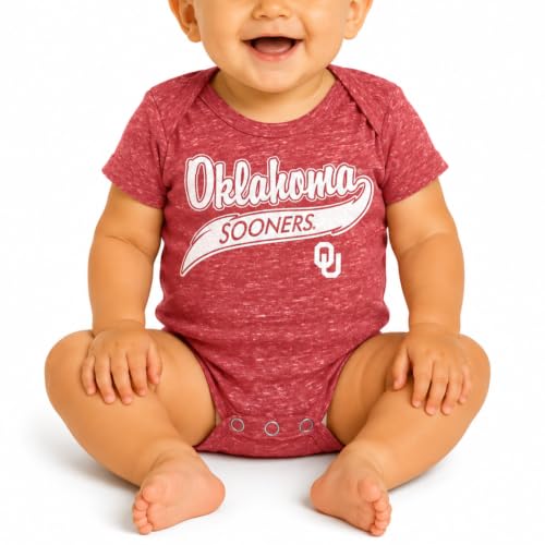 Image of Little King NCAA Knobby Short Sleeve Onesie Bodysuit -Newborn and Infant Sizes