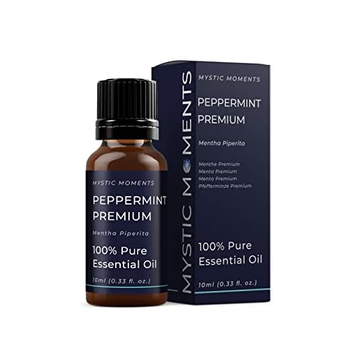 Mystic Moments Aceite Esencial Premium De Menta Piperita 100% Puro 10ml