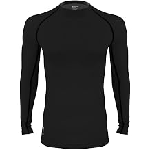 AERO|TECH|DESIGNS | Mens Compression Shirt | Brushed Fleece Long Sleeve Base Layer