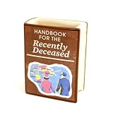 Handbook for the Recently Deceased, Decoupaged Pencil Holder, Book Vase