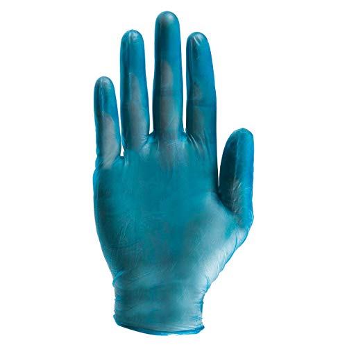 DayMark Safety Systems Vinyl Gloves Powder Free, Blue