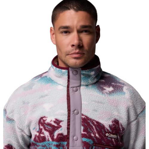 Image of Columbia Helvetia II Printed Half Snap Fleece