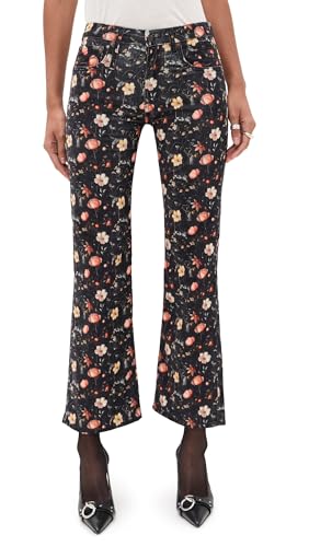 R13 Women's Joan Kick Flare Velvet Jeans