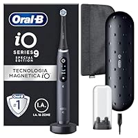 Oral-B Spazzolino Elettrico Ricaricabile iO 9 Nero Edizione Speciale, 1 Testina, 1 Custodia Da...