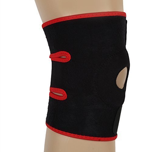 KMART Strauss Adjustable Knee Support Patella (Black & Red) Amazon.in