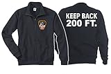 fire dept jacket Größe M hat eine Gesammtlänge von 66 cm, eine Breite von 54 cm und eine Armlänge von 79 cm.