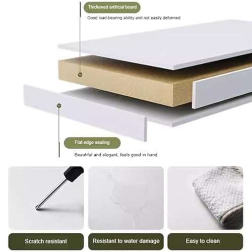 Table de lit pliable pour ordinateur portable pour soulager le dos au lit - 4
