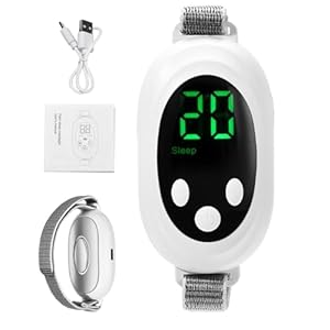 Weqizuerqi Slaaphulpmachine, slim slaaphulpapparaat, slaaphulpmiddelen voor volwassenen, draagbaar USB-opladen microstroom slaapinstrument, handvasthoudend vormontwerp, snel slaapgereedschap, 2,8 x