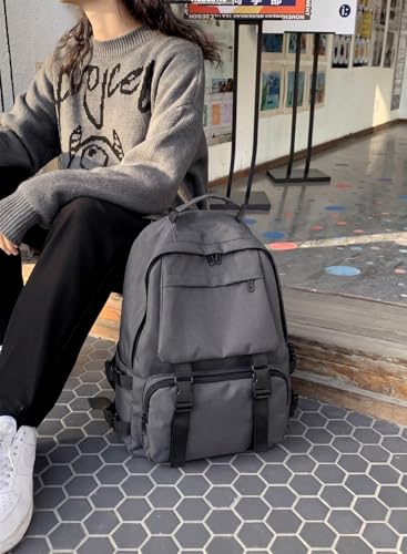Image of Glowic Spacious Backpack with Compartments for 15-Inch Laptop, Books, Headphones, Phone, Wallet, and Water Bottle - Ideal for Daily Use