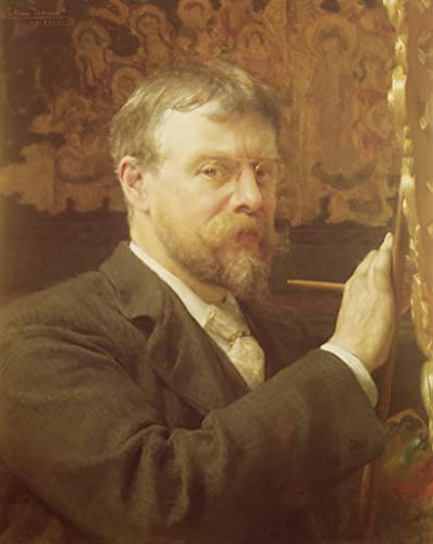 Impression d'art Autoportrait de Lawrence Alma Tadema prestige sur grande toile