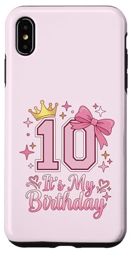 It's My 10th Birthday ���̎q �R�P�b�g���{�� �s���N 10�� �X�}�z�P�[�X iPhone XS Max �p