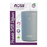 Now Essential Oils, Portable USB Ultrasonic Aromatherapy Oil Diffuser, Extremely Quiet and Heat Free, Travel Friendly Diffuser