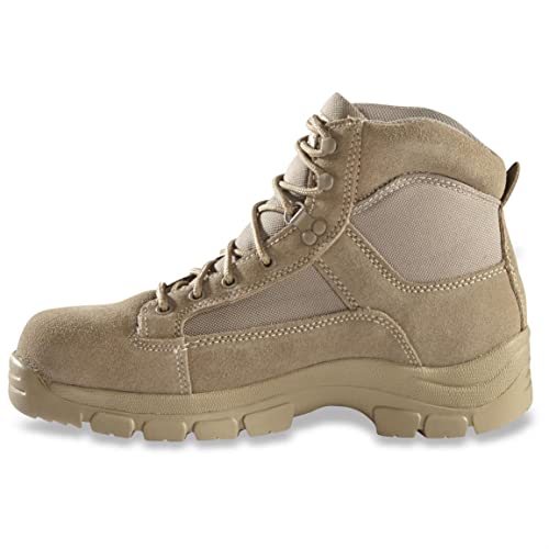 HQ ISSUE Men’s 6” Desert Tactical Boots Waterproof Military Combat Hiking Shoes3