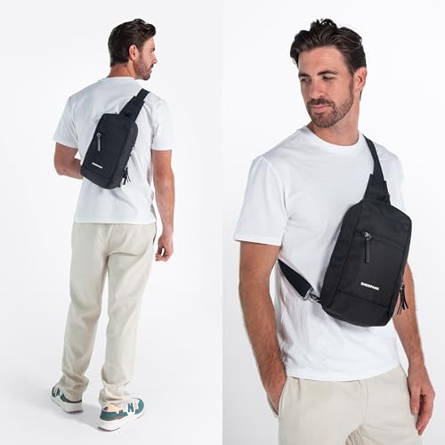 Image of Sherpani Metro, Reversible Anti-Theft Sling Bag, 5L Travel Crossbody Backpack, Chest Purse for Travel, Hiking, or Everyday