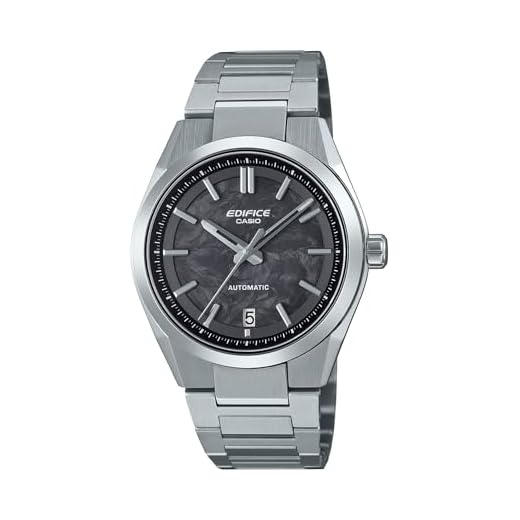 Casio Edifice Herrenuhr Automatik Stahl/Schwarz EFK-100CD-1AER