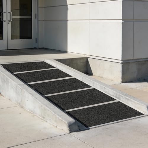 Image of 4 inch x 60' Heavy Duty Anti Slip Tape, Waterproof High Traction Non-Skid Tape for Outdoor Steps, Stairs, Skateboards, Ramps, Indoor & Outdoor Safety.
