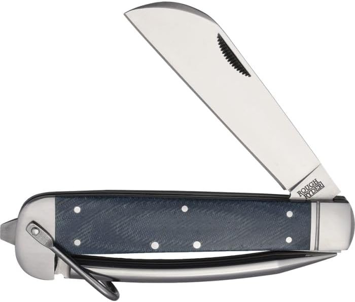 Rough Rider Marlin Spike Denim Micarta RR2643