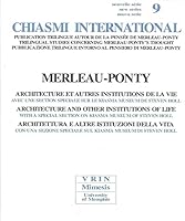 Merleau-Ponty Architecture Et Autres Institutions de la Vie 2711643565 Book Cover