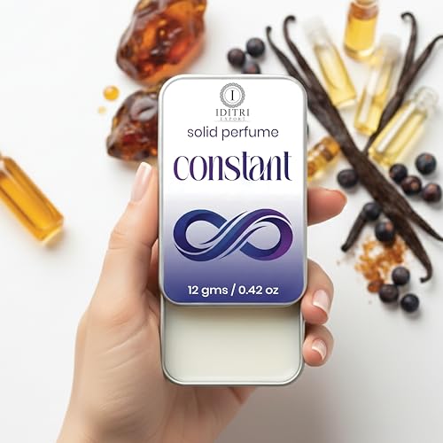Image of Solid Perfume |Constant&Fleur Alcohol Free Wax Perfume Balm, Long Lasting | Pocket Tin 12g, Pack Of 2| Non Greasy Smooth Glide, Travel Friendly Men And Women
