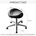 Ergonomic Saddle Chair,Hydraulic Swivel Stool with Wheels,PU Leather Bar Stool,Adjustable Height for Home Office Beauty Salon(Color 2)