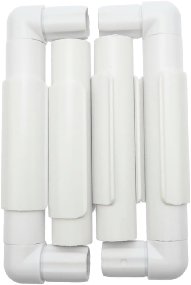 Homoyoyo Plastic Embroidery Frame Clip for Cross Stitch and – White Crafting Tool for Silk