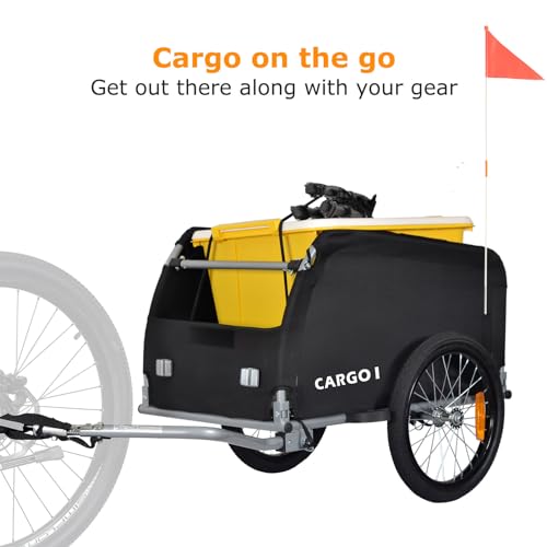 Tiggo VS Cargo I Lastenanhänger Fahrradanhänger Trailer Transportanhänger CT901-D01 ROT