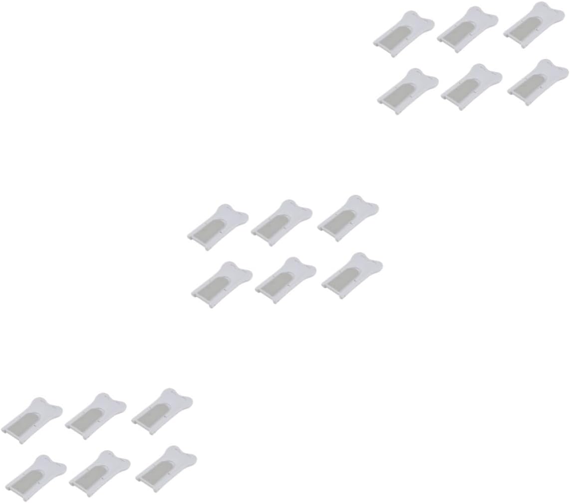 VANZACK 3sets 6pcs Sliding Door Safety Lock Childproof Cabinet Lock for Secure Easy Installation Cabinets Closets Windows Durable Material for Pet Safety 6pcs*3