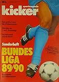  Kicker Sonderheft Bundesliga 1989/90
