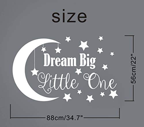 Vinilo Decorativo Dream Big Little One para Pared miniatura 4