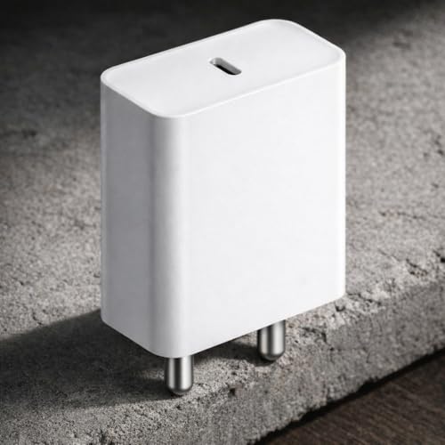 Image of Original 33W Type C Quick Power Charging Adapter Compatible with Nothing Phone 4a|4a Pro|3|3a Lite|3a Pro|2a| 2a Plus|2|CMF 2 Pro|1|Pixel 10a|9a|M35|A57|Buds|33 W Rapid Type C Charger Adaptor, White