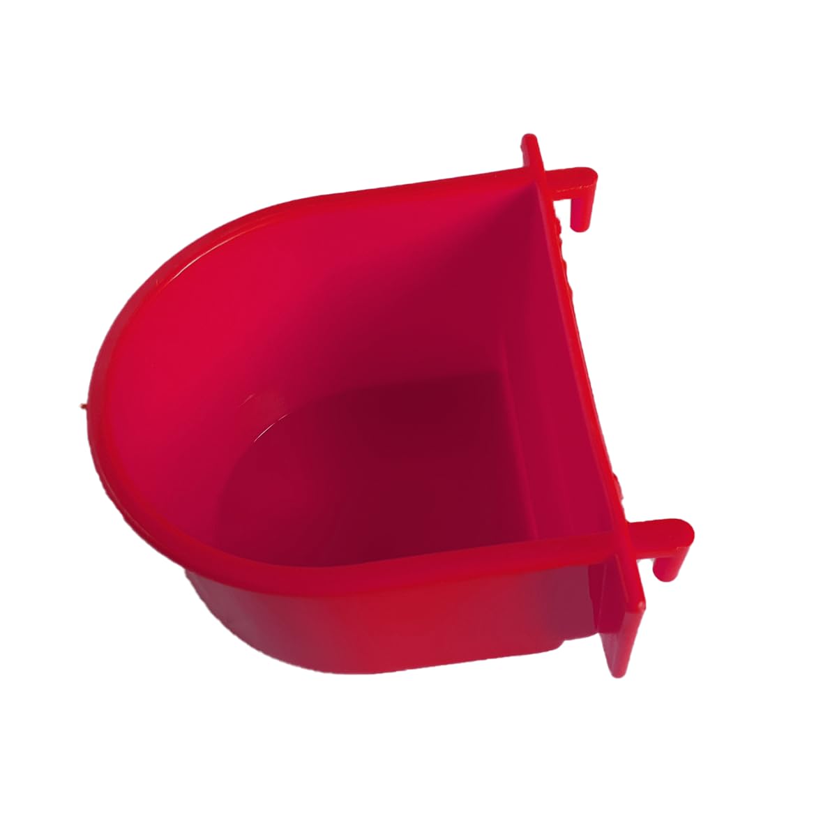 Bird Cage Plastic Food Feeder Bowl/Water Feeder Cup 300ml for Love Birds, Cockatiel, Finches, Pigeon & Other Birds. (Red)-image-26