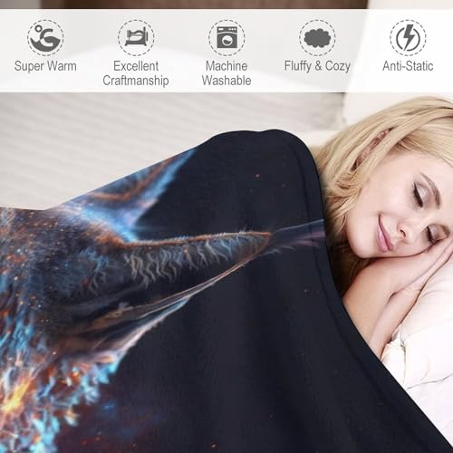 Couverture douce et chaude en peluche pour nuits fraîches - 4