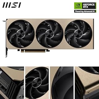 MSI NVIDIA GeForce RTX 5070 Ti 16G Inspire 3X OC Carte Graphique 16 Go GDDR7 (28 Gb/s/256 Bits), Refroidissement à Triple Ventilateur STORMFORCE - HDMI 2.1b, DisplayPort 2.1b, SFF Ready