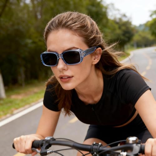 Image of HAOLOTA Polarized Sunglasses Over Glasses Women Wrap-Around Glasses Small Shapes Driving Fishing UV400 Protection