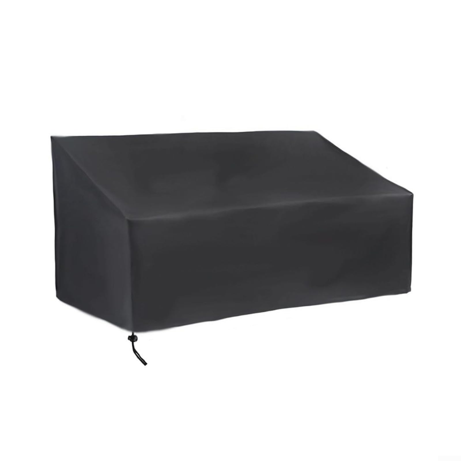 Withtalentto Outdoors Garden Loveseat Covers, With a Drawstring Pull Cord and Weatherproof Eyelets, Outdoor Seat Cover FOR 2, 3, 4 Seater Bench(163x66x89cm)
