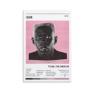 Vibrant Tyler The Creator Art: Showcase your love for Igor with this high-quality, printed poster featuring the iconic album cover Perfect Size for Any Space: Measuring 12x18 inches (30x45 cm), this poster fits seamlessly into bedrooms, living rooms,...