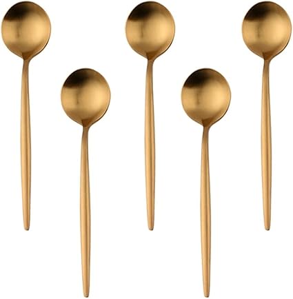 Amazon Co Jp Toti コーヒースプーン ティースプーン 5本セット 13cm おしゃれ 可愛いスプーン 18 8ステンレス鋼製 つや消し 食洗機対応 多色有り ゴールド ホーム キッチン Amazon Co Jp Toti コーヒースプーン ティースプーン 5本セット 13cm おしゃれ 可愛いスプーン 18 8ステンレス鋼製 つや消し 食洗機対応 多色有り ゴールド ホーム キッチン
