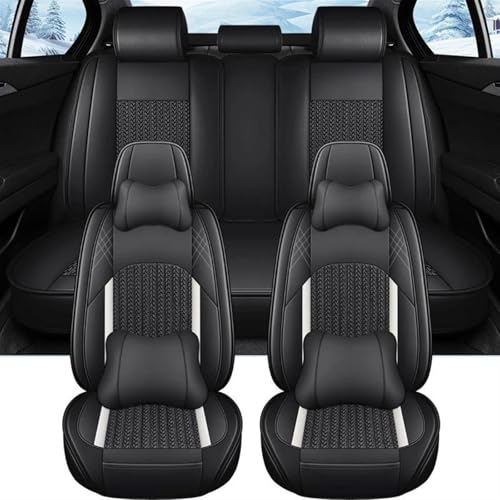 Housses siège auto Ford Focus Fiesta, revêtement Luxury imperméable et robuste noir