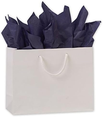 EGP Premium Matte Euro Tote 8 X 4 X 9, White, 200 Bags