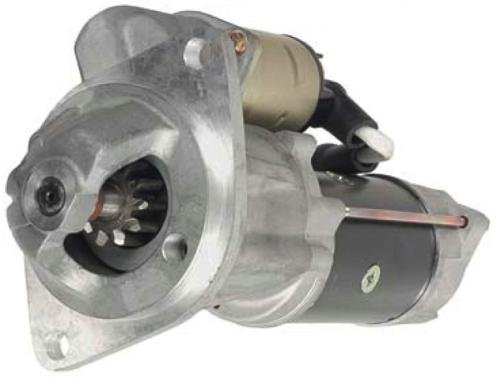 RAREELECTRICAL 24V Starter Motor Compatible With Komatsu Forklift 0-23000-0540 0-23000-0541 0-23000-0542