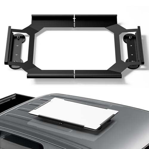 Starlink Gen 3 Flat Mount Kit, Starlink Standard Dish Magnetic Quick Release Roof Mount Kit for RV, Vans, Boat, Overlanding