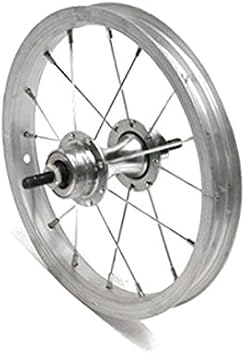 Ruota cerchio posteriore bici bicicletta bimbo/a 16x1,75 in alluminio,  mozzo in acciaio, chiusura con dado, silver : Amazon.it: Sport e tempo  libero