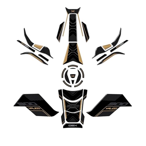 Autocollants de Protection Latérale Réservoir Moto Valico DS900X Premium