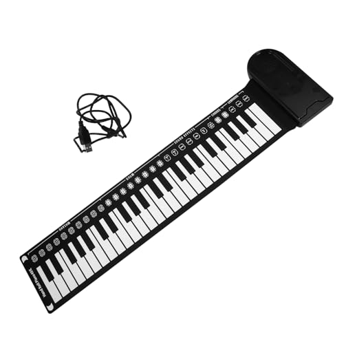 Toyvian 49 Rouleau Piano Piano Roulé À La Main Pliable Portable Électrique Piano Clavier Portable Clavier Piano Flexible Piano Clavier Numérique Enfant Piano Électronique Orgue Numéro - Les Beatles, Paul McCartney, John Lennon, RIngo Starr, George Harrison Toyvian 49 Rouleau Piano Piano Roulé À La Main Pliable Portable Électrique Piano Clavier Portable Clavier Piano Flexible Piano Clavier Numérique Enfant Piano Électronique Orgue Numéro