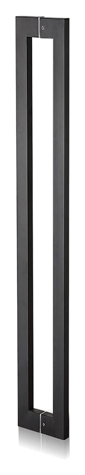 BHGFYXBS Push Pull Door Handle Glass Shower Push Pull Door Handle, Modern Sliding Barn Door Handle,Matt Black-100Cm(3.3Ft),Matt Black-100cm(3.3ft)