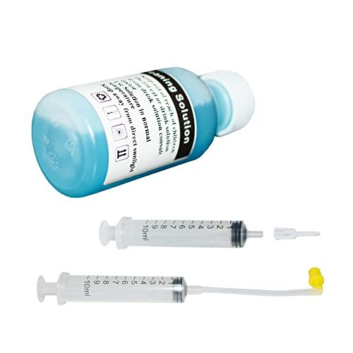 Dtf Printer Cleaning Solution, Universal Printer Nozzle Cleaner Dtf Ink Cleaner For Dx5 I3200 Xp600 L1800 L800 L1390 Xp-1500 Printers-Works With Dtf Dtg Uv Ink (100Ml) #TOP5