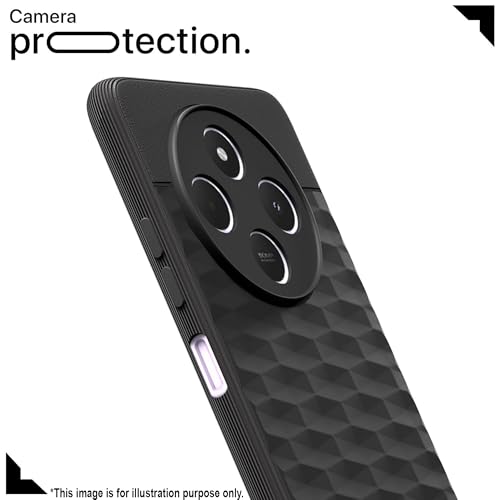 Image of Knotyy Soft Back Cover for vivo Y400 Pro 5G | Full Camera Protection | Flexible Shockproof Back Case for (Black)