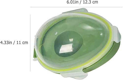 Miniatura 3 de DOITOOL Recipiente de alimentos para refrigerador, 2 unidades, para frutas, hermético, para verduras, aguacate, lechuga, para nevera, orgánico, pp